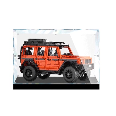 适用乐高42177机械组梅赛德斯奔驰大G透明展示盒亚克力模型防尘罩