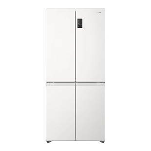 海尔统帅冰箱490L十字四开门白色超薄零嵌入一级能效家用官方正品