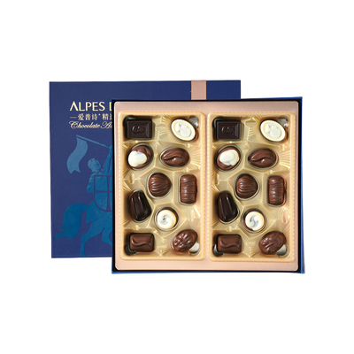 夹心巧克力爱普诗比利时进口酒心巧克力送朋友礼物礼盒250g
