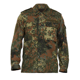 德国军版原品德军斑点服作战服作训服男式BDU战术衣军迷外套夹克