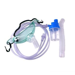 医用气切雾化面罩气管切开喷雾吸氧家用医疗无菌呼吸氧气罩喉罩