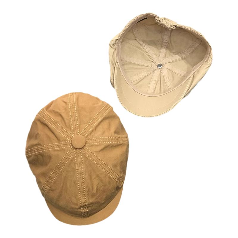 Classy key新加坡设计师联名款小众八角帽百搭鸭舌帽夏季贝雷帽女