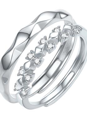 LUKKWAIFOOK/六桂福S925银戒指