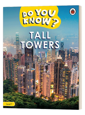 英文原版 Do You Know Level 1-Tall Towers 你知道高楼大厦的科学吗 少儿科普1级 英文版 进口英语原版书籍