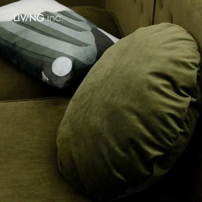 日式天鹅绒柔软抱枕圆形蒲团办公室护腰靠垫床头沙发午睡枕可拆洗