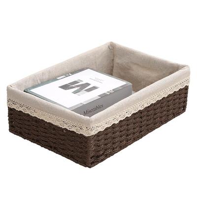 田然居手工编织收纳筐支持定制