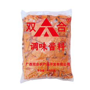 【双合】黄皮酱18g小包外卖装广西特产肠粉卷筒粉南宁非宁兴铁鸟