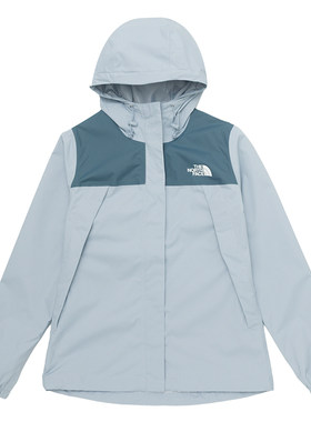 【自营】The north face 北面冲锋衣女时尚休闲外套连帽防风夹克