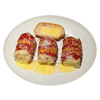 芝士猪排乳酪猪排爆浆拉丝韩式日式炸猪扒炸鸡厚切猪排商用批发