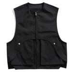 男士黑色工装马甲男款2026新款外穿马夹男式美式坎肩无袖背心外套