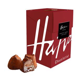 法国进口哈梵HAFUN松露巧克力曼斯礼盒榛子圣诞礼物零食糖果盒装