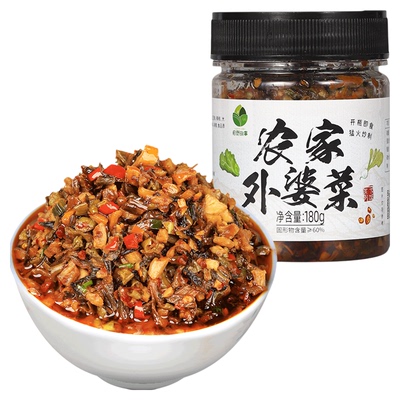 田野故事农家外婆菜酱菜好吃下饭
