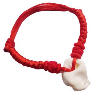 宝宝压惊猪惊骨手链新生婴儿童孕妇本命年五彩红绳金刚结平安脚链