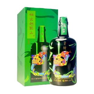 古越龙山绍兴黄酒蛇年生肖款无焦糖色2013年冬酿礼盒装