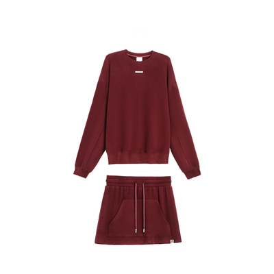 TurnSignal卫衣短裙两件套女