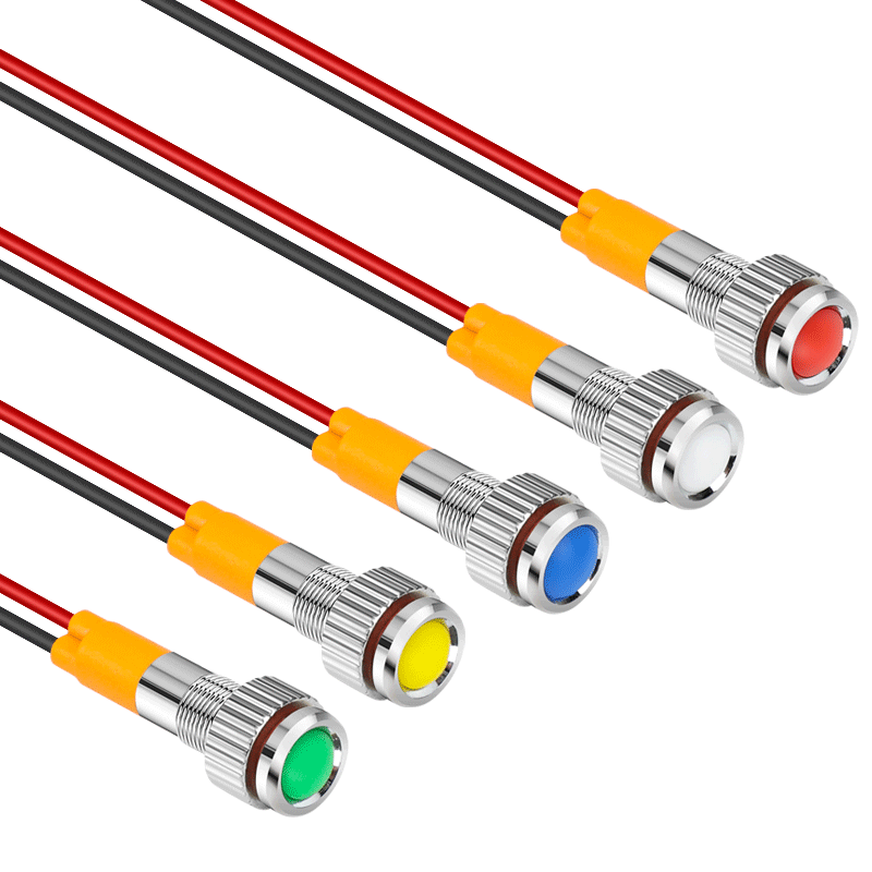 6mm指示灯金属LED信号灯