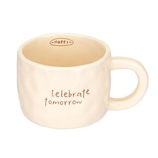 摩登主妇Mellow咖啡杯家用早餐杯马克杯陶瓷杯子生日礼物情侣水杯