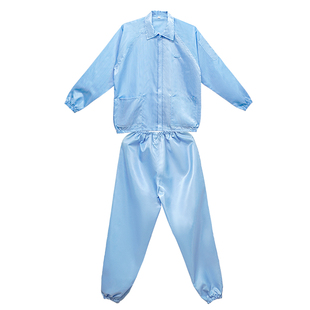 无尘服静电服食品厂电子医药车间工厂防尘防静电服工作服分体短款