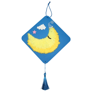 儿童手工刺绣画创意卡通缝缝乐幼儿园小学生女孩益智diy制作材料