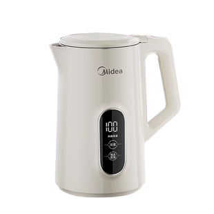 美的烧水壶电热水壶家用恒温智能热水壶一体保温水壶不锈钢开水壶