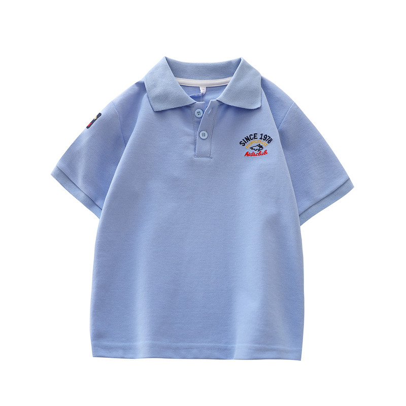 男童polo衫短袖夏季2026新款