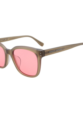 MOSCOTLEMTOSH复古粉色偏光墨镜