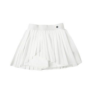 女童透气网球裙2025夏季新款儿童运动防走光短裙高腰时髦百褶裙裤