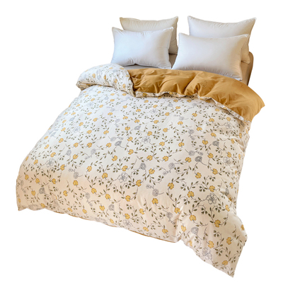 简约全棉磨毛被套单件秋冬加厚