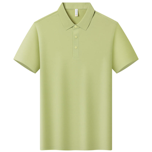 【速干】polo衫定制工作服t恤印logo刺绣冰丝班服员工短袖文化衫