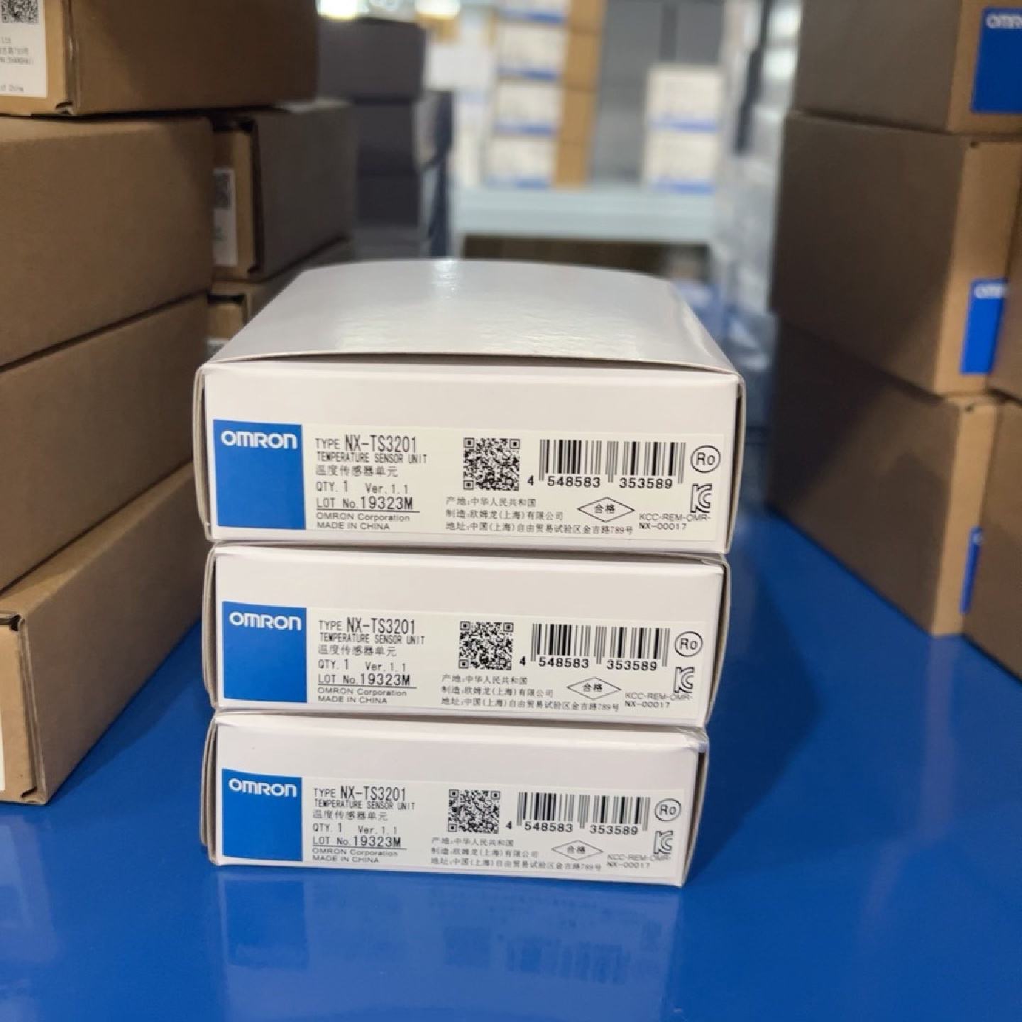 议价欧姆龙OMRON NX-TS3201温度传感器单