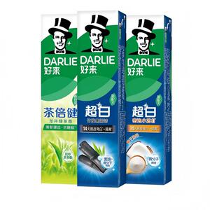 到手5支！好来黑人清新口气牙膏合集