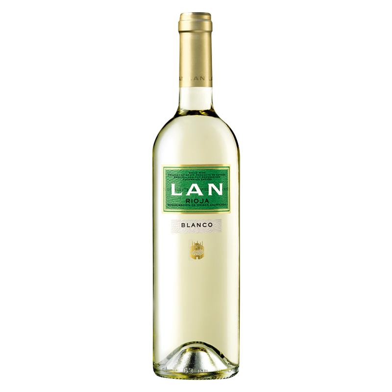 LAN澜干白葡萄酒750ml单支西班牙里奥哈名庄原瓶进口红酒正品