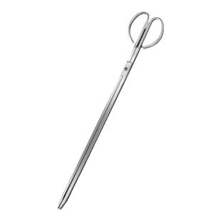 加粗火钳夹不锈钢碳夹子捡垃圾钳家用加厚厨房煤球长柄烤钳