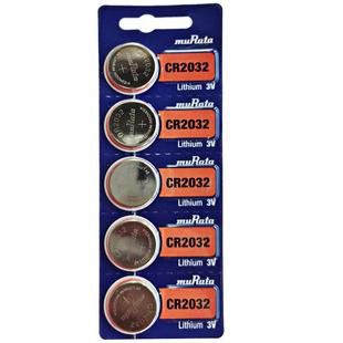 muRata村田电池3vcr2032车钥匙血糖仪遥控器2025cr2016主板体重秤