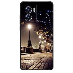 适用opporealmeQ3Pro狂欢版手机壳oppo realme真我Q3Pro保护套realmeQ3Pro防摔全包软超薄女潮直边打工人定制