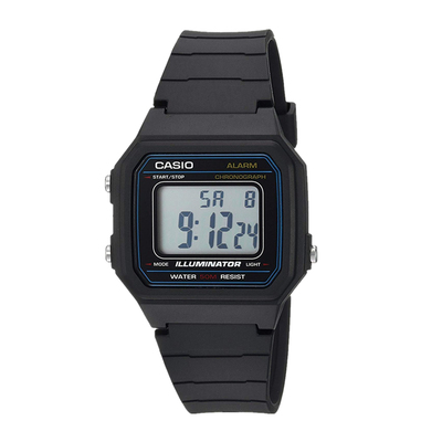 卡西欧多功能led方形情侣手表