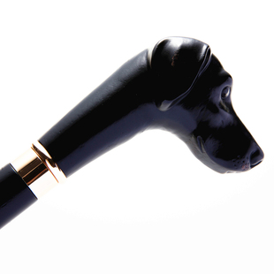 英伦Greenstone手工狗头动物头绅士雨伞 轻奢礼品男女高端长柄伞