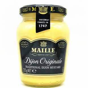 法国魅雅第戎 蜂蜜 粗粒芥末籽大藏芥末酱Maille Dijon Mustard