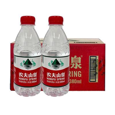 农夫山泉饮用天然水380ml24瓶