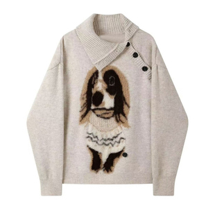 大码女装胖mm韩系百搭毛衣女款2025新款冬季学生保暖显瘦针织上衣