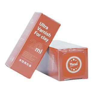 粘土专用亮油石膏娃娃diy手办保护层石头画数字油画丙烯画亮光剂