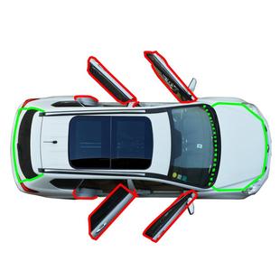 适用英菲尼迪Q50L/QX50/Q50Q70QX60车门隔音防尘后备箱改装密封条