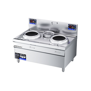 荣事达商用大功率电磁炉15KW电炒炉单双头8000W电磁灶饭店电灶台