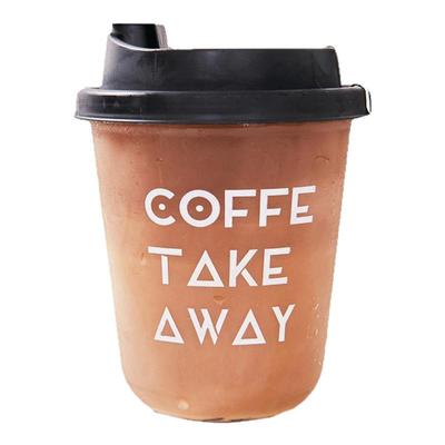 胖胖杯美式奶茶杯咖啡杯一次性杯