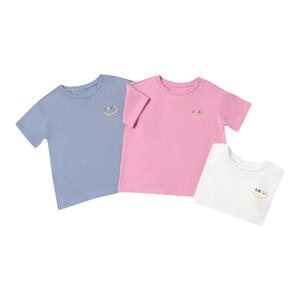 尼多熊2024夏季新款儿童短袖男女童T恤落肩宝宝凉感上衣百搭透气