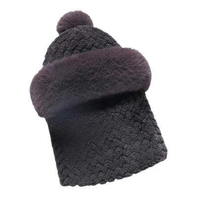 儿童帽子冬季骑车保暖一体帽护耳