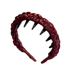 红色发箍女款高颅顶2025新款秋冬洗脸专用头箍带齿压发卡发捆头饰