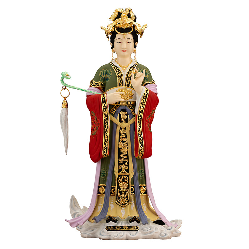 碧霞元君神像台湾泰山老母摆件