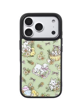 XIMUSHOW希木秀·春之处浮雕苹果手机壳iphone17promax原创ins时尚动物清新16promax手机壳15promax