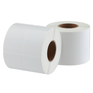 安杰优亮白PET不干胶打印纸条码纸标签纸贴铜版服装吊牌定制彩色印刷耐高温防水标手写防刮空白珠宝电器纸